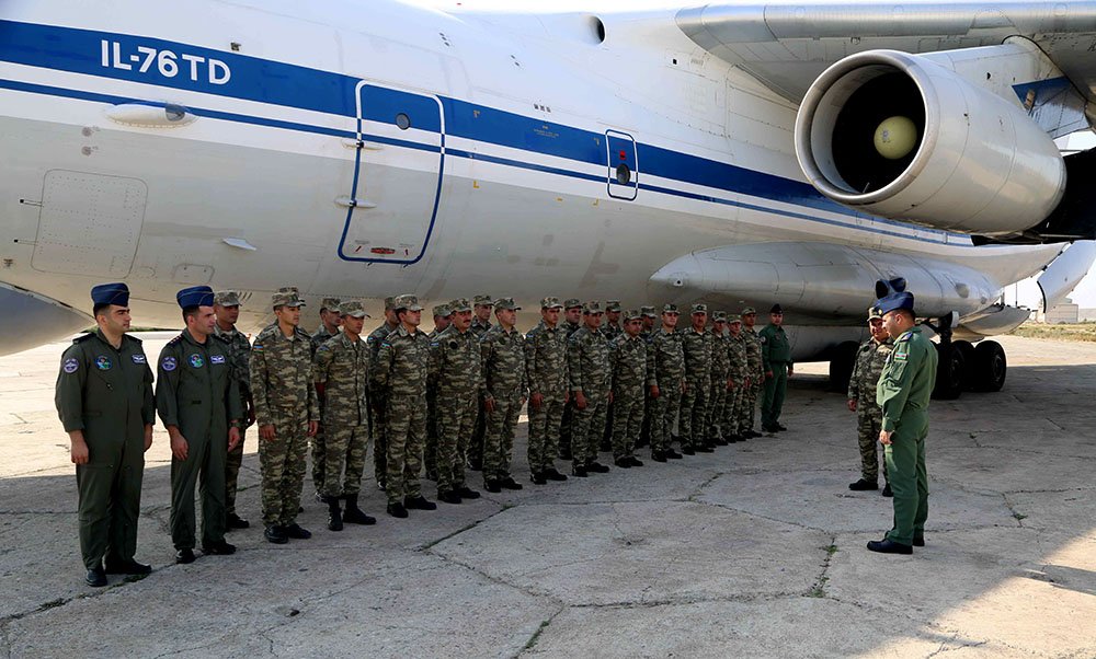 Aviation of the Air Forces of Azerbaijan left  for Turkey to participate in the TurAz Falcon-2018 exercise