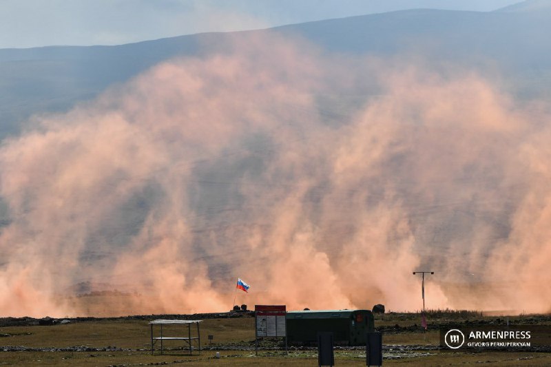 Armenian Troops attacked conventional enemy at Alagyaz firing range as part of joint drill Kavkaz-2020