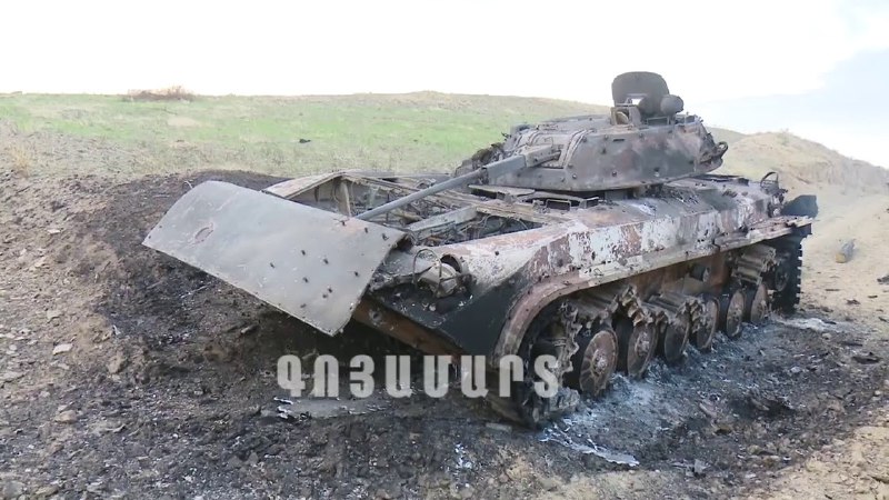 Armenian video showing loses of Azerbaijani army