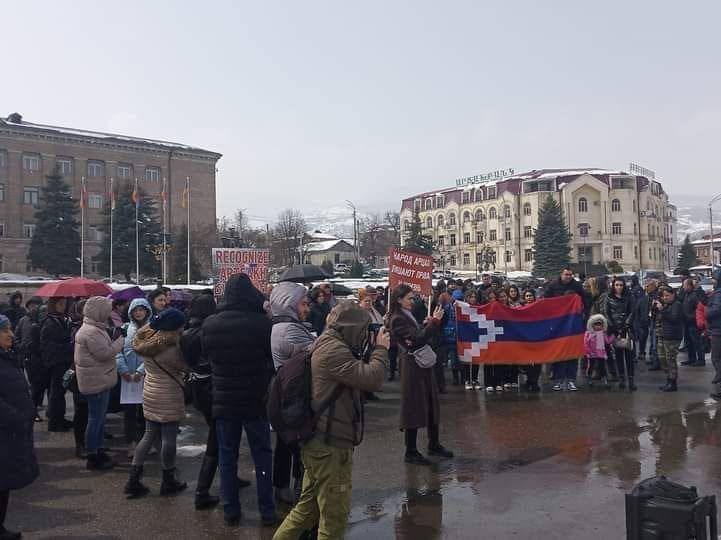 Demonstration in Khankedi today