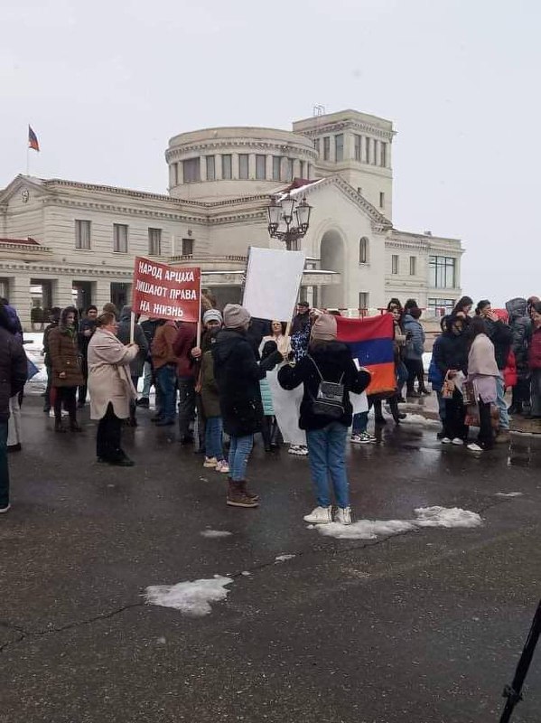 Demonstration in Khankedi today