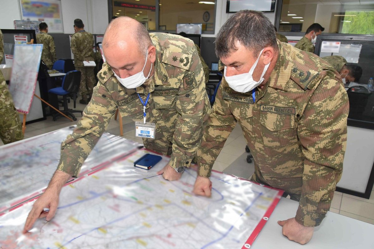 Turkish and Azerbaijan military drills