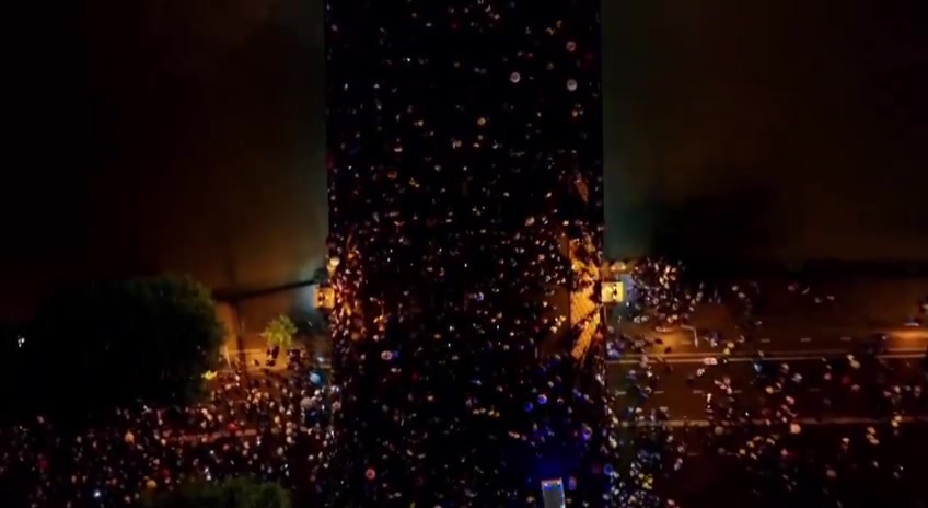 50,000 protest in Tbilisi, Georgia capital, against foreign agents law