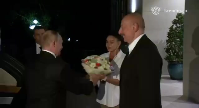 Poutine a rencontré Aliyev à Bakou