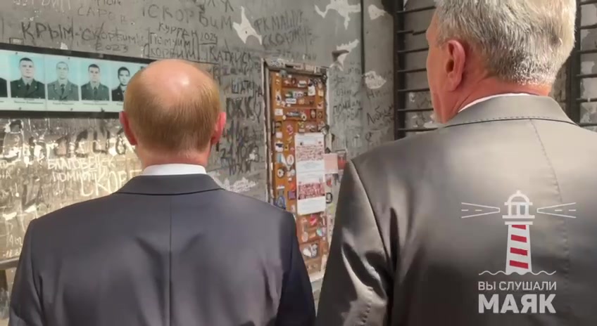 Putin has visited a site of Beslan school siege