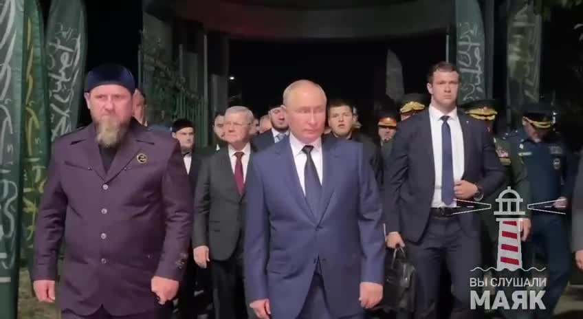 Putin visita Txetxènia, es va reunir amb Kadyrov