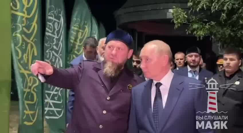 Putin visita Txetxènia, es va reunir amb Kadyrov