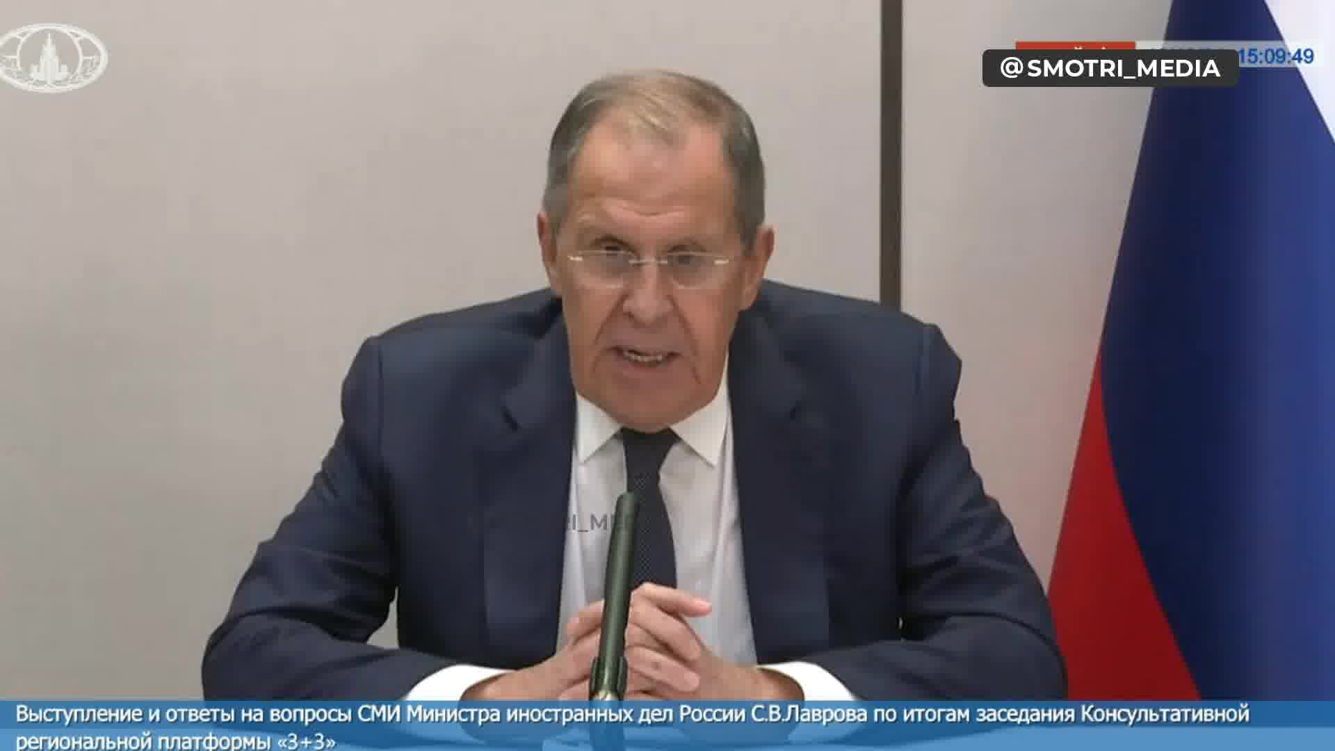 Rússia e Irã estão prontos para facilitar a normalização das relações Armênio-Turcas - Ministro das Relações Exteriores da Rússia Lavrov