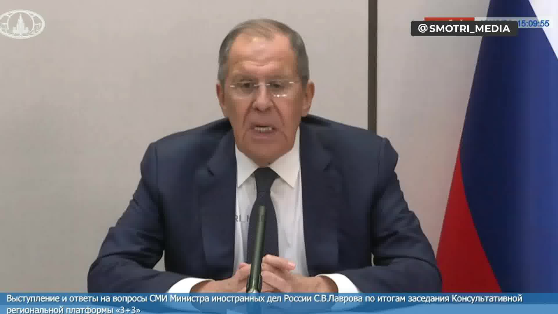 La Russie et l'Iran sont prêts à faciliter la normalisation des relations arméno-turques - Le ministre russe des Affaires étrangères Lavrov