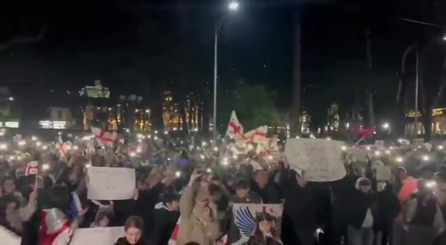 In elke grote stad in Georgië worden protesten aangekondigd, waaronder in Koetaisi en Rustavi