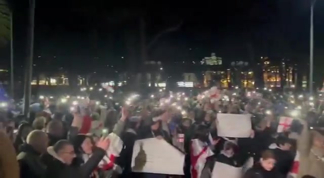 In elke grote stad in Georgië worden protesten aangekondigd, waaronder in Koetaisi en Rustavi