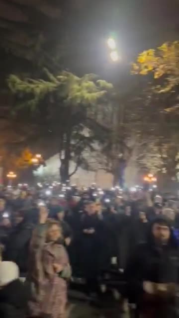 Neue Protestkundgebung heute Abend auf der Rustaweli-Allee in Tiflis