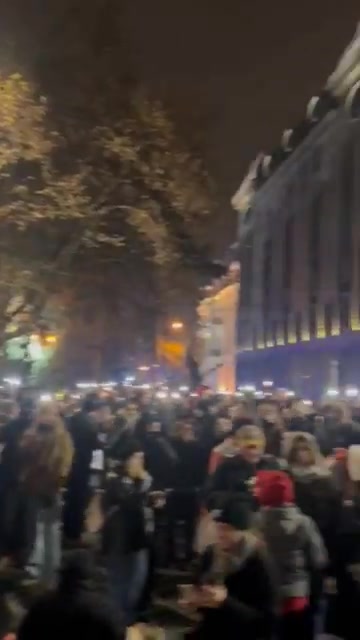 Nouveau rassemblement de protestation sur l'avenue Rustaveli à Tbilissi ce soir