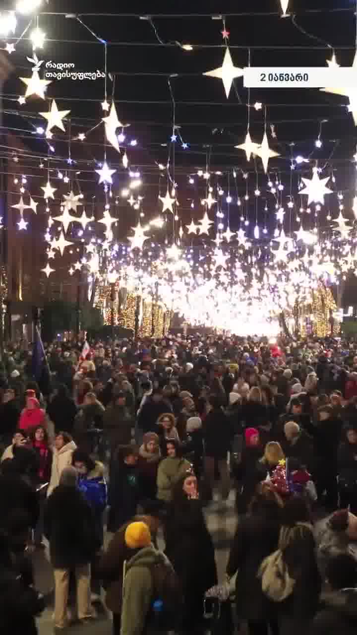 It is the 36th day of nonstop nationwide protests in Georgia. 