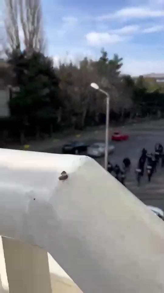 Happening now: police mobilization in front of Tbilisi Mall. Video: