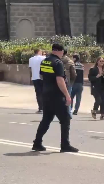 Two more protesters arrested on Rustaveli Avenue today