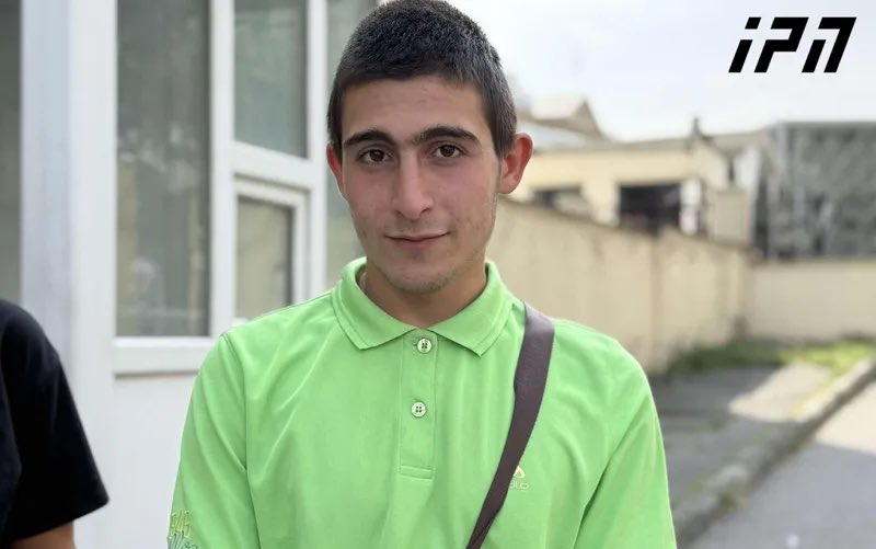 Luka Devdariani, administratively detained on Sept 2 Georgia Protests, says police shoved him into a car, beat him with  a frozen bottle, pinched him and hid it from public view. Officers threatened to “take him to the basement and beat him badly.”