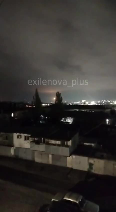 Explosions and fire reported in Novorossiysk