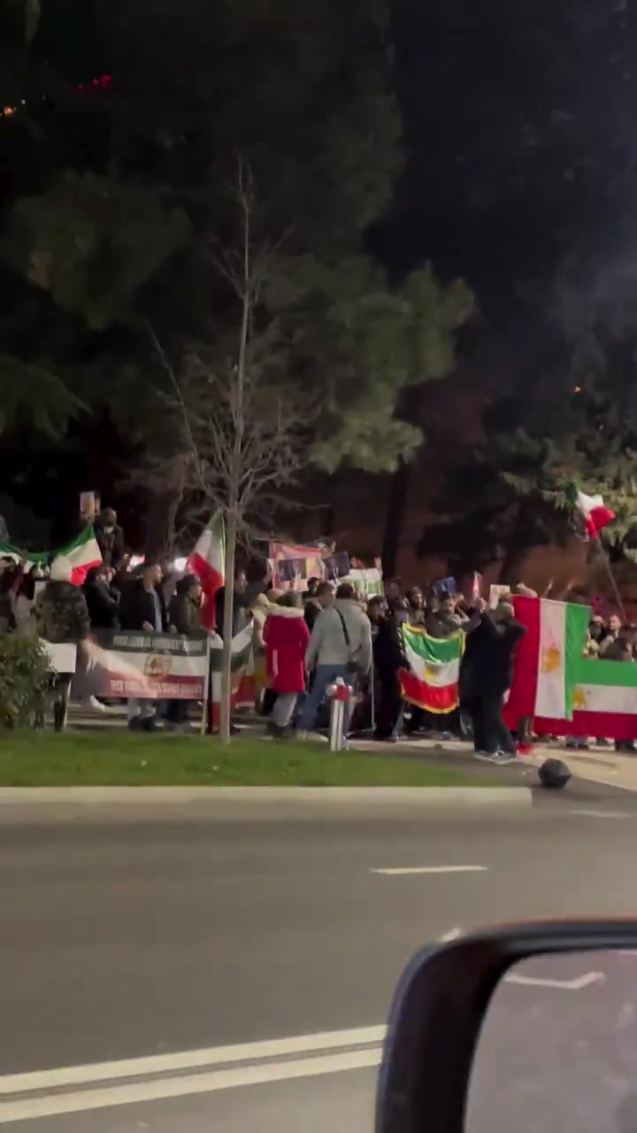 In Tbilisi, daily solidarity protests are taking place outside the Iranian embassy in support of the Iranian people’s resistance
