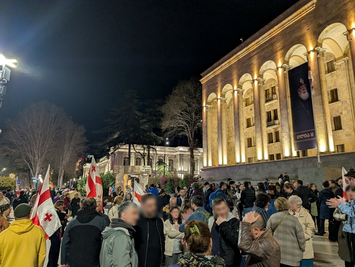 Day 492 of daily, uninterrupted, nationwide protests in Georgia