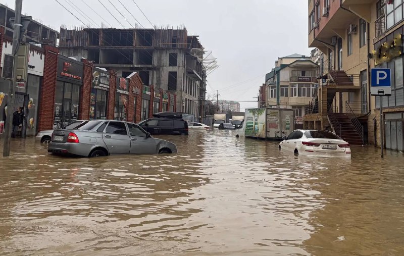 Flooding in Mahachkala, Dagestan