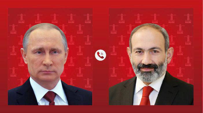 Putin spoke with Pashinyan by phone